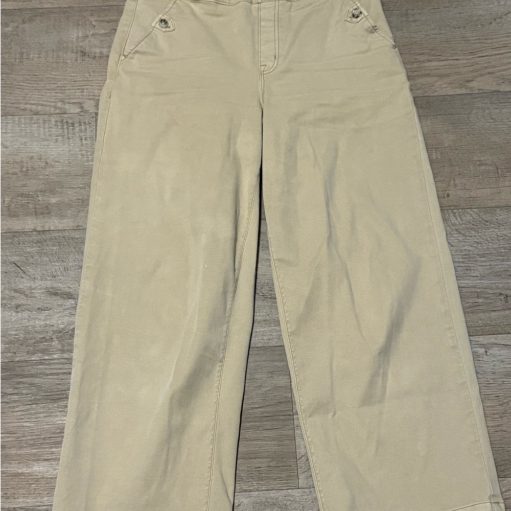 SPANX Khaki pull-on pants